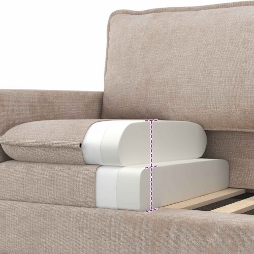 Sofa Bež 156 x 81 x 87,5 cm Poliester - Bež 140 cm Cijena