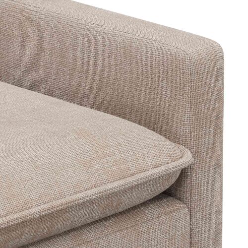 Sofa Bež 156 x 81 x 87,5 cm Poliester - Bež 140 cm Cijena