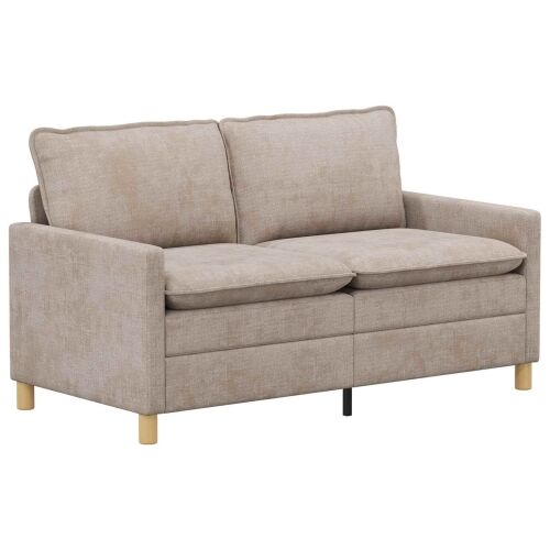 Sofa Bež 156 x 81 x 87,5 cm Poliester - Bež 140 cm Cijena