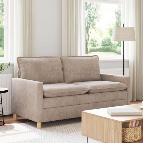 Sofa Bež 156 x 81 x 87,5 cm Poliester - Bež 140 cm Cijena