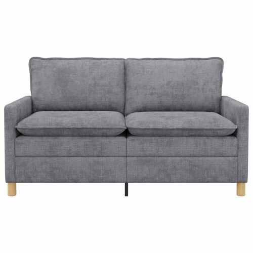 Sofa Svjetlosiva 156 x 81 x 87,5 cm Poliester - Svjetlosiva 140 cm Cijena