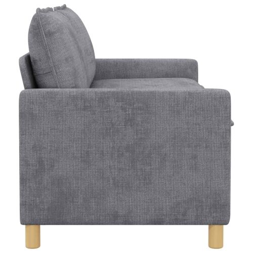 Sofa Svjetlosiva 156 x 81 x 87,5 cm Poliester - Svjetlosiva 140 cm Cijena