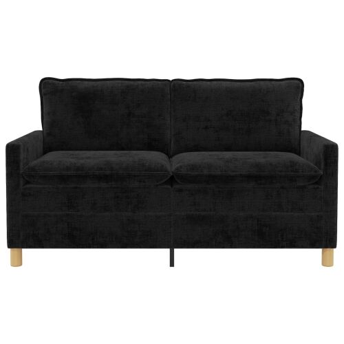 Sofa Crna 156 x 81 x 87,5 cm Poliester - Crna 140 cm Cijena