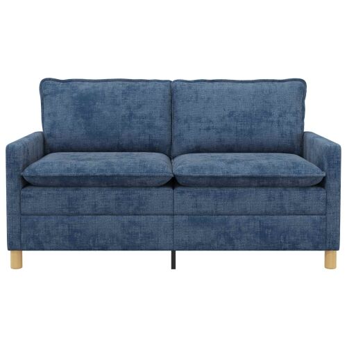 Sofa Plava 156 x 81 x 87,5 cm Poliester - Plava 140 cm Cijena