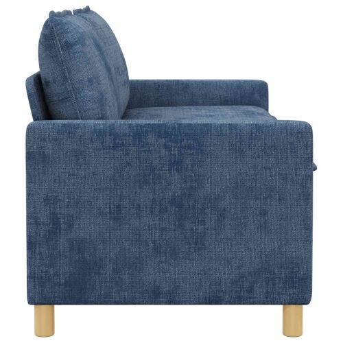 Sofa Plava 156 x 81 x 87,5 cm Poliester - Plava 140 cm Cijena