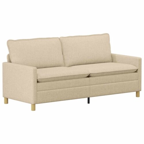 Sofa Krem 196 x 81 x 87,5 cm Tkanina - Krem 180 cm Cijena