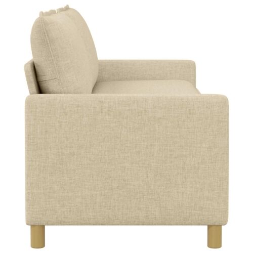 Sofa Krem 196 x 81 x 87,5 cm Tkanina - Krem 180 cm Cijena