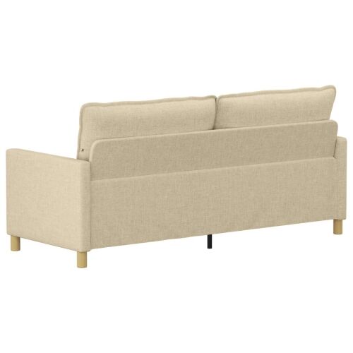 Sofa Krem 196 x 81 x 87,5 cm Tkanina - Krem 180 cm Cijena