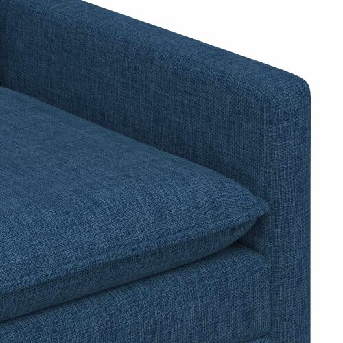 Sofa Plava 196 x 81 x 87,5 cm Tkanina - Plava 180 cm Cijena