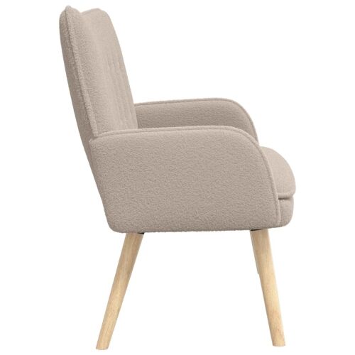Sofa za dvije osobe Svjetlosiva 115 x 61 x 87 cm Bouclé - Svjetlosiva Cijena