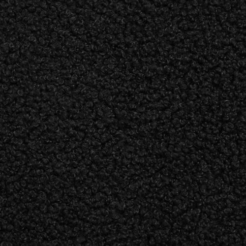 Sofa za dvije osobe Crna 115 x 61 x 87 cm Bouclé - Crna Cijena