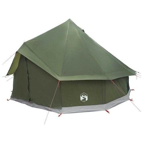 Tipi šator 6-osobni Maslinastozelena Poliester i čelik - Vojska zelena 6 osoba Cijena