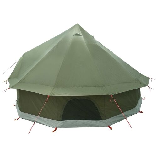 Tipi šator 6-osobni Maslinastozelena Poliester i čelik - Vojska zelena 6 osoba Cijena