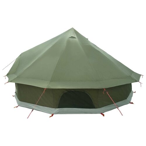 Tipi šator 10-osobni Maslinastozelena Poliester i čelik - Vojska zelena 10 osoba Cijena