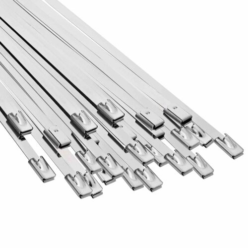 Veza za kabel 25 kom. 4,6 x 150 mm Srebrna - Srebrna 4,6 x 150 mm 25 Cijena