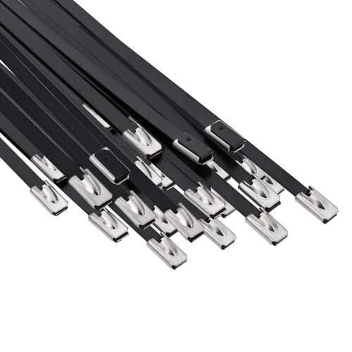 Veza za kabel 25 kom. 4,6 x 200 mm Crna - Crna 4,6 x 200 mm 25 Cijena