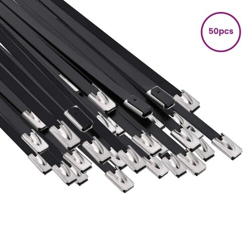 Veza za kabel 50 kom. 4,6 x 250 mm Crna - Crna 4,6 x 250 mm 50 Cijena