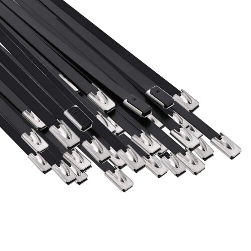 Veza za kabel 250 kom. 4,6 x 450 mm Crna - Crna 4,6 x 450 mm 250 Cijena