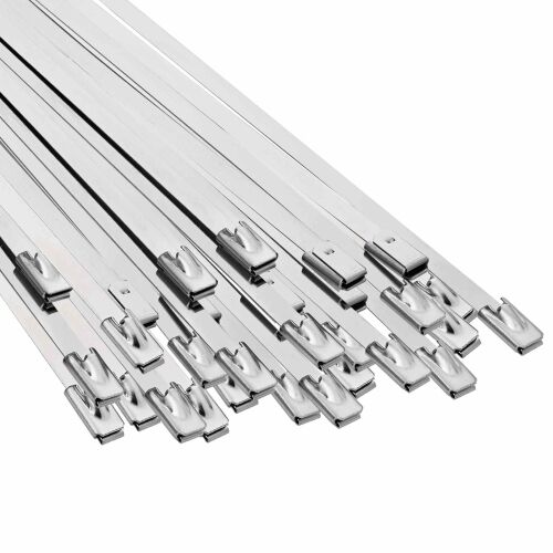 Veza za kabel 50 kom. 4,6 x 800 mm Srebrna - Srebrna 4,6 x 800 mm 50 Cijena