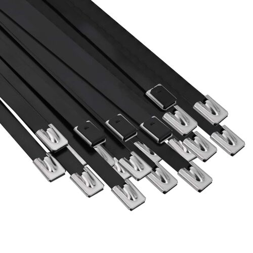 Veza za kabel 50 kom. 7,9 x 400 mm Crna - Crna 7,9 x 400 mm 50 Cijena