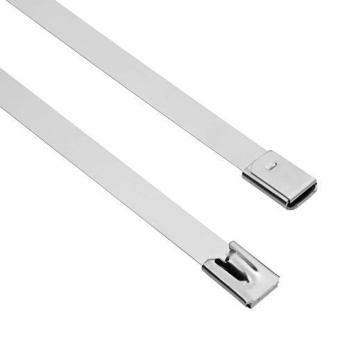 Veza za kabel 12 kom. 7,9 x 450 mm Srebrna - Srebrna 7,9 x 450 mm 12 Cijena