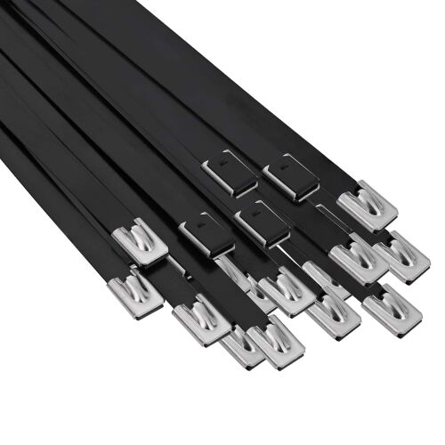 Veza za kabel 25 kom. 7,9 x 450 mm Crna - Crna 7,9 x 450 mm 25 Cijena