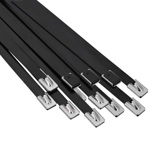 Veza za kabel 12 kom. 7,9 x 500 mm Crna - Crna 7,9 x 500 mm 12 Cijena