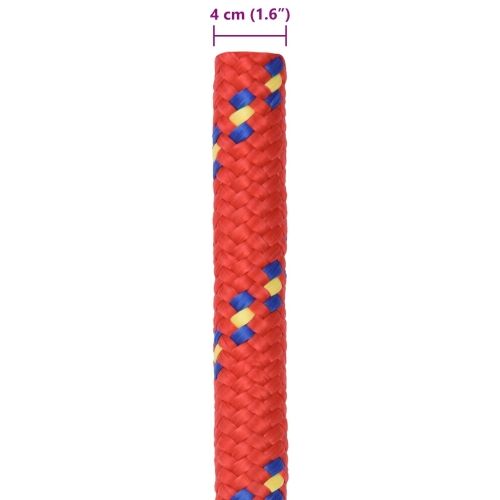 Konopac za čamce 4 mm 25 m Crvena - Crvena 40 mm 25 m Cijena