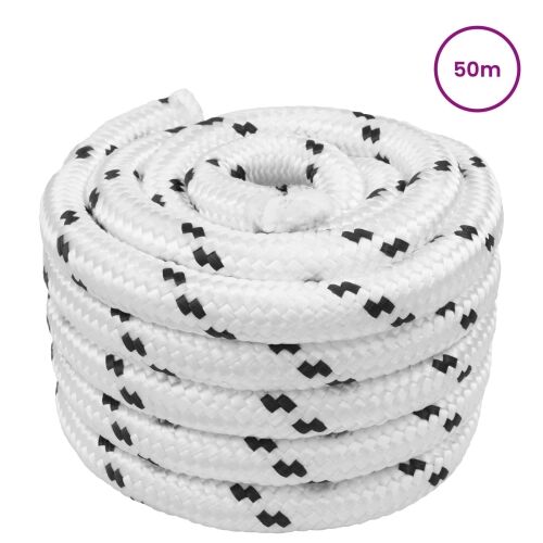 Konopac za čamce 2.5 mm 50 m Bijela Poliester - Bijela 25 mm 50 m Cijena