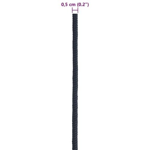 Konopac za čamce 0.5 mm 50 m Kraljevsko plava Poliester - Kraljevski plava 5 mm 50 m Cijena