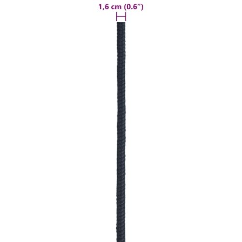 Konopac za čamce 1.6 mm 50 m Kraljevsko plava Poliester - Kraljevski plava 16 mm 50 m Cijena