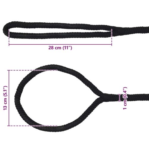 Konopac za čamce 10 mm 9 m Crna Poliester - Crna 10 mm 9 m Cijena