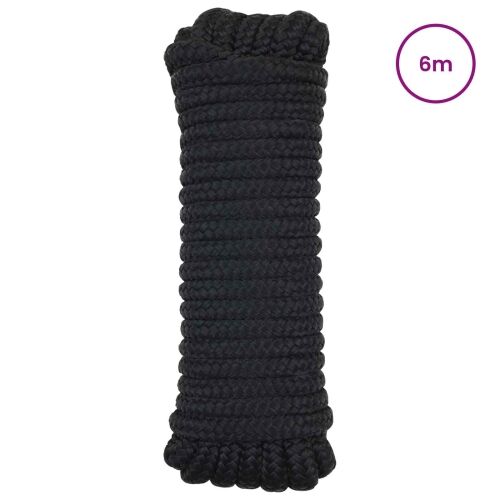 Konopac za čamce 2 mm 6 m Crna Poliester - Crna 20 mm 6 m Cijena