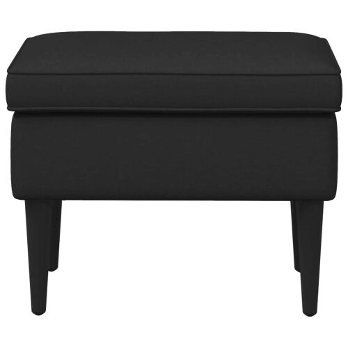Stolica za noge Crna 55 x 35 x 41 cm Tkanina - Crna Cijena