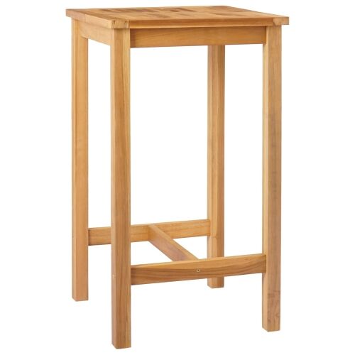 Stol za bar Prirodna 60 x 60 x 105 cm Masivni teak - 60 x 60 x 105 cm Cijena