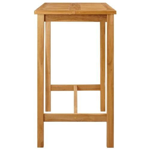 Stol za bar Prirodna 110 x 60 x 105 cm Masivni teak - 110 x 60 x 105 cm Cijena