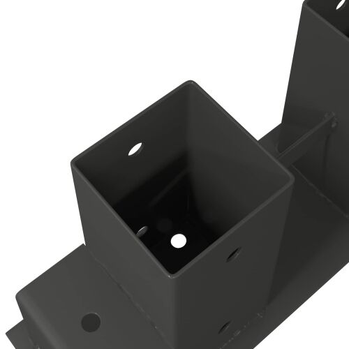 Pomoć za slaganje drva 2 kom. Antracit 34 x 10 x 15 cm Čelik - 2 Antracit Cijena