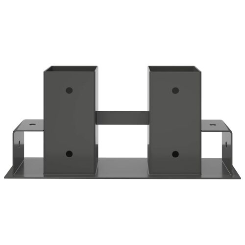 Pomoć za slaganje drva 4 kom. Antracit 34 x 10 x 15 cm Čelik - 4 Antracit Cijena