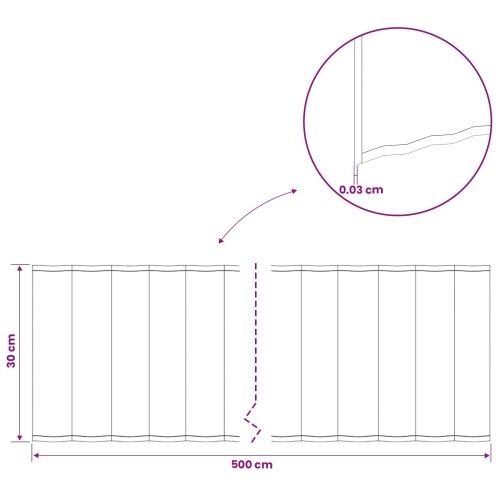 Ograda oko Travnjaka 5 m x 30 cm Pocinčani čelik Srebrna - Pocinčani čelik 5 x 0,3 m Cijena