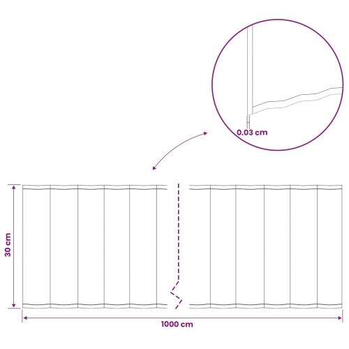 Ograda oko Travnjaka 10 m x 30 cm Pocinčani čelik Srebrna - Pocinčani čelik 10 x 0,3 m Cijena