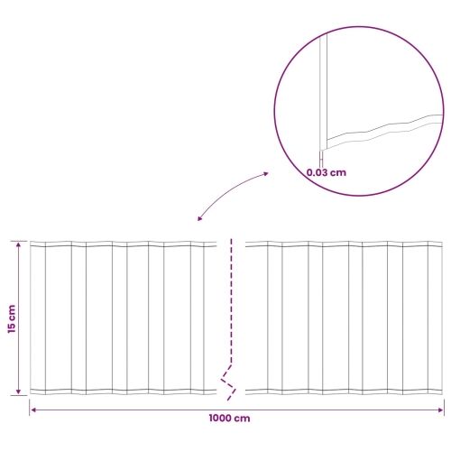 Ograda oko Travnjaka 10 m x 15 cm Pocinčani čelik Srebrna - Pocinčani čelik 10 x 0,15 m Cijena