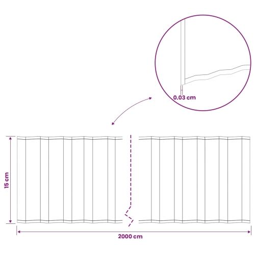Ograda oko Travnjaka 20 m x 15 cm Pocinčani čelik Srebrna - Pocinčani čelik 20 x 0,15 m Cijena