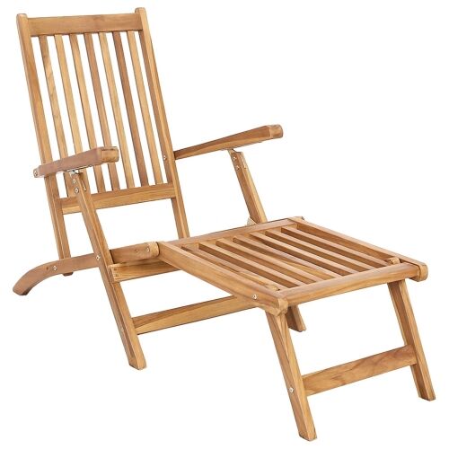 Preklopna palubna stolica Prirodna Čvrsto teak drvo - Stolica Cijena