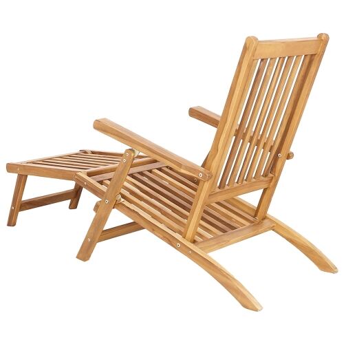 Preklopna palubna stolica Prirodna Čvrsto teak drvo - Stolica Cijena