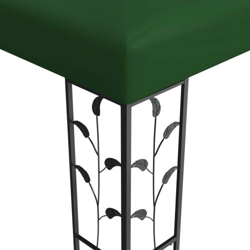 Gazebo 3 x 3 x 2,68 m Zelena Poliester i čelik Cijena