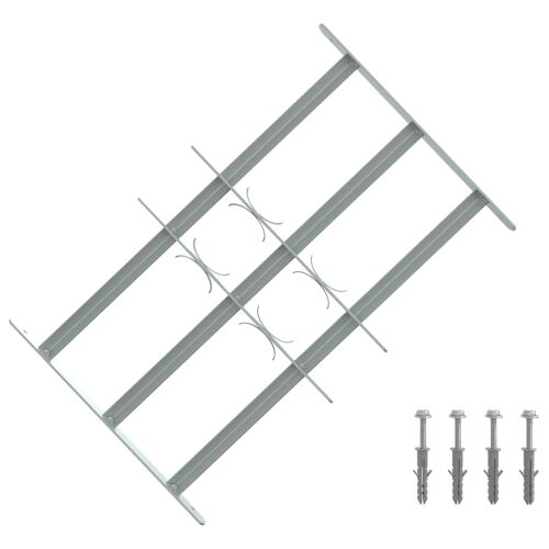 Sigurnosna rešetka za prozore s 3 poprečna okvira 3 kom. - 43-74 cm 3 prečke 3 Cijena