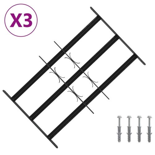 Sigurnosna rešetka za prozore s 3 poprečna okvira 3 kom. - 43-74 cm 3 prečke 3 Cijena