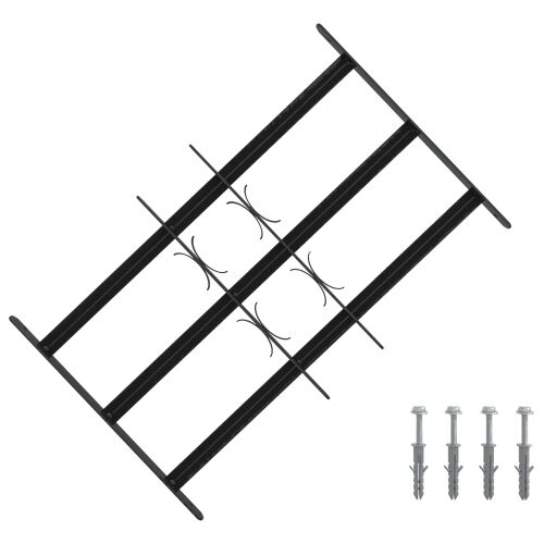 Sigurnosna rešetka za prozore s 3 poprečna okvira 3 kom. - 43-74 cm 3 prečke 3 Cijena