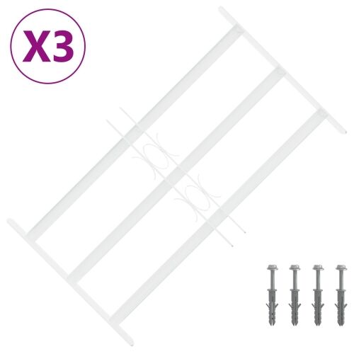 Sigurnosna rešetka za prozore s 3 poprečna okvira 3 kom. - 43-74 cm 3 prečke 3 Cijena