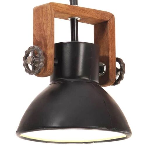 Industrijska viseća svjetiljka 25 W crna okrugla 19 cm E27 - Crna Ø 19 cm 1 1 Cijena